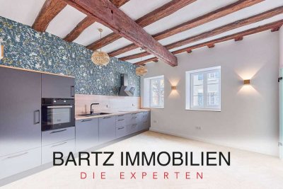 Glanzstück: einzigartige 3-Zimmer-Erdgeschosswohnung im modernisierten Fachwerkhaus