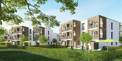 SHK Neuvorstellung !!  "Wohnen am Park" Stylische 2-Zimmer-Studio-Wohnung"   1.OG  Toplage OF
