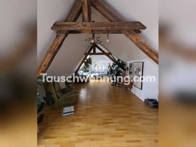 Tauschwohnung: Traumhafte Maisonette Wohnung mit offener Küche und Balkon