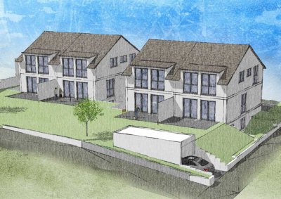 Einzigartiges Grundstück Stelle/Roter Berg: NEUBAU Doppelhaushälfte