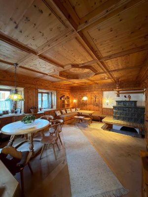 Möblierte Souterrain-/ Erdgeschoss-Wohnung mit Zirbenstube &amp; Kachelofen in Rietz