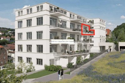 Traumhaft schöne 3-Zimmer-Wohnung mit super moderner Küche und Einbauschränken.