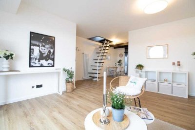 Provisionsfrei & frisch renoviert! 3-Zimmer, 2 Balkone, Einbauküche und Garage