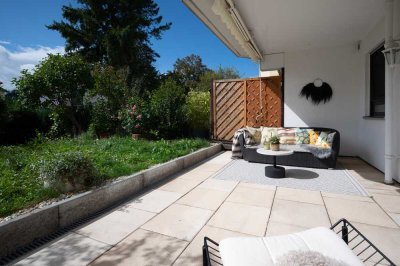 Sonnige Gartenwohnung mit Kamin – mitten im alten Ortskern von Schwalbach