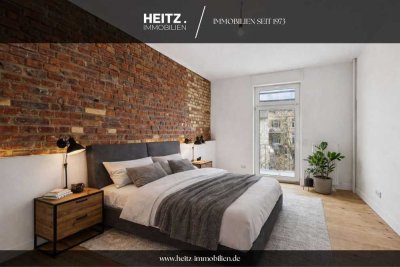 Stilvoll & Kernsaniert: 4-Zimmer-Altbauwohnung mit zwei Bädern und Balkon