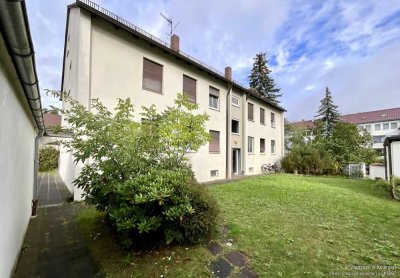 schöne Dachgeschosswohnung 
im 2. OG mit Garage und Gartenmitbenutzung 
in Nürnberg-Großreuth
