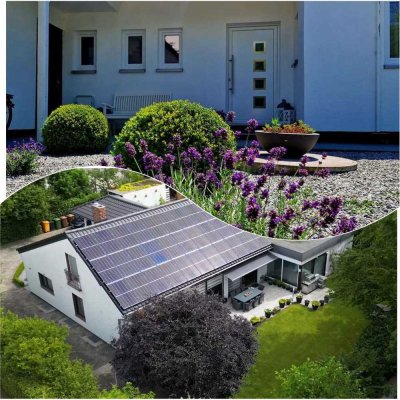 Haunstetten: Traumhaft großes XXL-Grundstück 1.022 m² mit Bungalow u. PV-Anlage – sofort frei!