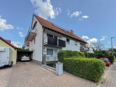 Großzügig & naturnah – Maisonettewohnung mit Balkon, Terrasse & 3 Stellplätzen in Feldrandlage