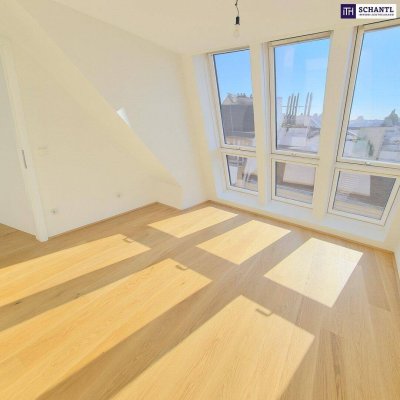 Modernes Wohnen über den Dächern von Favoriten – 5 neue Dachgeschosswohnungen mit großzügigen Terrassen, Klimaanlagen und nachhaltiger Heiztechnik, nahe dem beliebten Sonnwendviertel