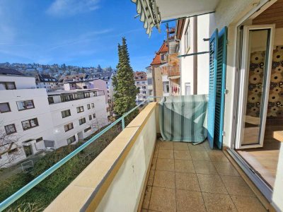 Attraktiv gelegene 3-Zimmer-Wohnung mit Süd-Balkon und Einzelgarage