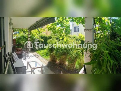 Tauschwohnung: 3 ZKB Terassenwohnung/Garten gegen 4 ZKB im Umkreis Rgbg.