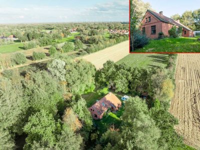 Künstler und Individualisten aufgepasst! Charmantes EFH in Alleinlage auf gr. Naturgrundstück