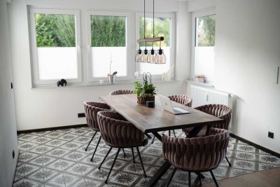 Wohnen & Wohlfühlen in Wörrstadt-charmante EG-Wohnung mit Einliegerwohnung, Garten, Außenküche&Pool