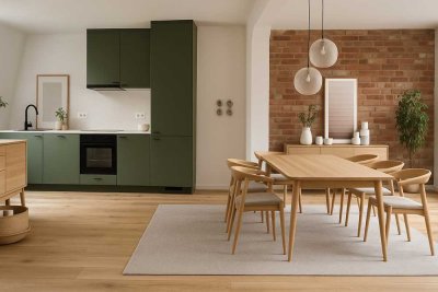 Liebevoll kernsanierte 4-Zi-Wohnung mit tollem Ausbaupotenzial im Dachgeschoss