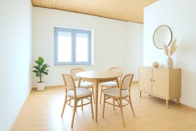 NEU! Gepflegte Erdgeschoss Wohnung 30m² + Garten + Küche + 9m² Kellerraum in 46045 Oberhausen Styrum