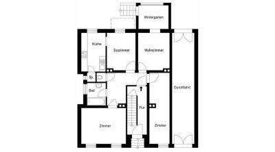 Renoviert ab 1. Mai | 4-Zimmer-Wohnung