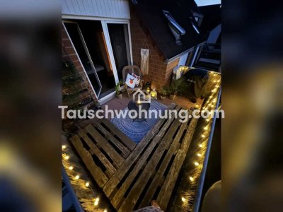 Tauschwohnung: Wunderschöne Maisonette Wohnung mit Dachterrasse undTiefgarage