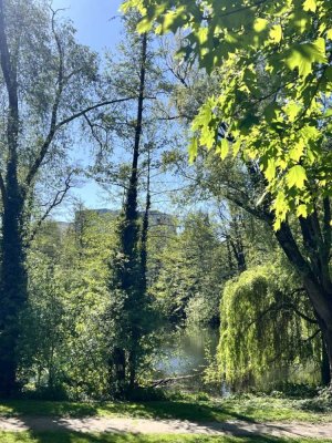 Die Lage macht´s ... 
Vermietete Wohnung am idyllischen Praterweiher ...