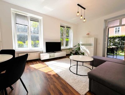 Lichtdurchflutete 2 Zimmer Wohnung mit großer Terrasse - Gartenstadt Mühlenhof