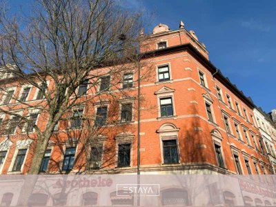 Komfortable 2,5-Raum-Wohnung mit Einbauküche in zentraler Lage von Chemnitz