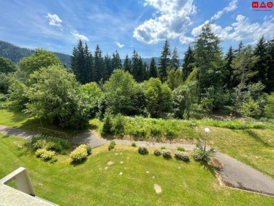 Möblierte 50m² Wohnung mit Balkon – ruhig im Grünen!