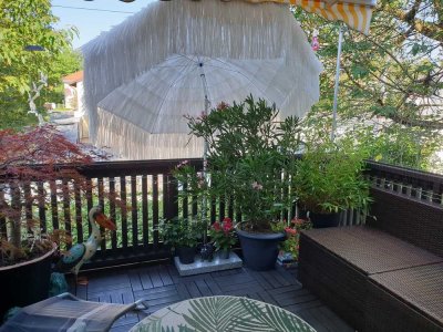 Attraktive 2,5-Zimmer-Maisonette-Wohnung in München Alt-Riem plus 16 qm Hobbyraum