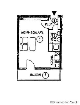 vermietetes Apartment mit Balkon in Köln-Wahnheide