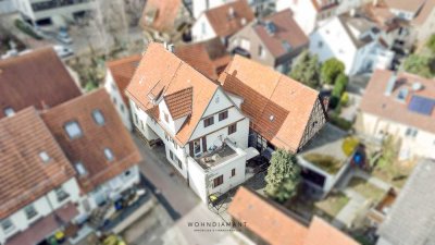 Historisches Fachwerkhaus mit Renovierungspotenzial in Gerlingen!