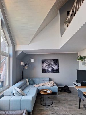 Attraktive 4-Zimmer-Maisonette-Wohnung mit Südbalkon in Kaarst