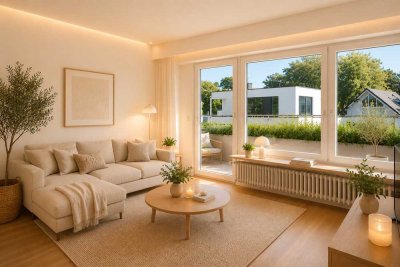 Herrliche 2-Zi.-Whg. mit großem Balkon in Bogenhausen – direkt an der Isar
