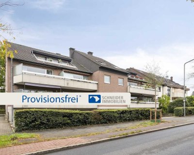 Attraktive 2-Zimmer-Stadtwohnung mit zwei Balkonen und Garage in Ratingen-Mitte