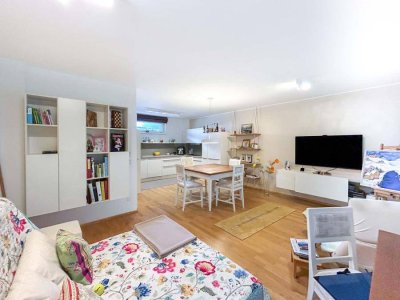 Moderne 2-Zimmer Wohnung mit Garten und TG-Platz