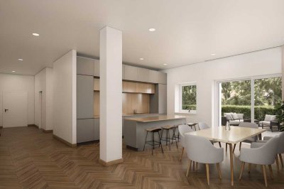 Traumhafte, große Villa- Wohnetage mit attraktivem Altbau Flair und Option auf Terrasse mit Garten