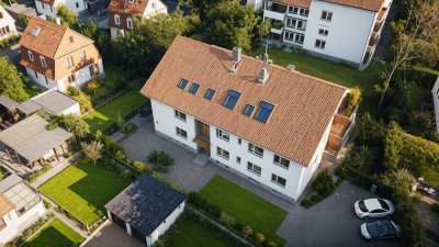 Klimafreundlich & modern, umfänglich renoviert, vermietete 1-Zi. Whg mit eigenem Garten