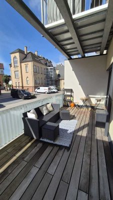 Moderne 2-Zimmer-Wohnung mit Loft-Charakter & großem Sonnenbalkon
