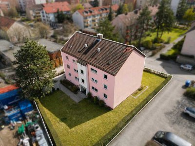 Vermietete 4-Zi.-Wohnung mit sonnigem Balkon in Großreuth b. Schweinau, Nürnberg