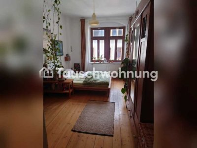 Tauschwohnung: Gemütliche 2-Zimmer-Altbauwohnung in Dresden Neustadt