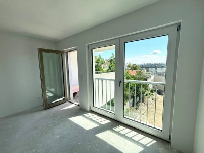 Grünblick &amp; Cityflair: 51m² Neubau mit Balkon &amp; Sauna Nähe Meiselmarkt