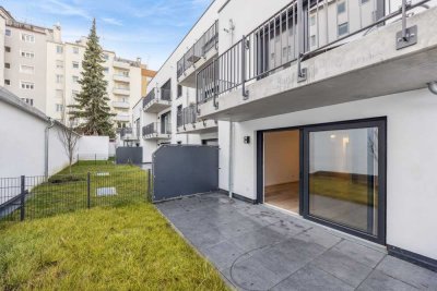 Sofort beziehbar - Erstbezug - großzügige, lichtdurchflutete Erdgeschosswohnung mit Nord-Ost-Süd-Aus