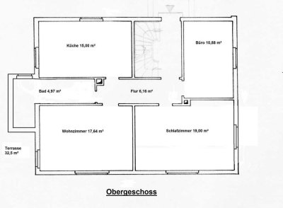 Attraktive 3-Zimmer-Wohnung mit gehobener Innenausstattung mit Dachterrasse und EBK in Offenhausen