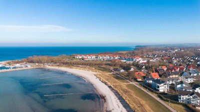 TRAUMWOHNUNG ERSTBEZUG NEUBAU ALTERSGERECHT 1. STRANDREIHE DIREKTER PANORAMA MEERBLICK GLOWE RÜGEN