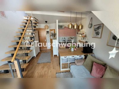 Tauschwohnung: Helle, gemütliche Maisonette Wohnung in der Neustadt