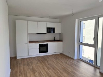 Erstbezug // Neubau//  Sehr gut geschnittene 3-Zimmer-Wohnung mit Balkon und EBK