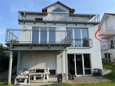 Helle 3,5-Zimmer-Wohnung mit EBK und großer Terrasse in Partenheim