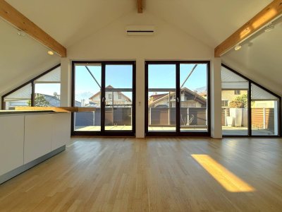 Über den Dächern von Arzl: Barrierefreie Dachgeschosswohnung mit Dachterrasse