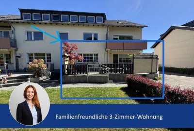 Familienfreundliche 3-Zimmer-Wohnung mit Sonnenterrasse