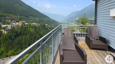 Dem Himmel so nah ... Luxuriöse 4-Zimmerwohnung mit Traumterrasse und Blick über das Gasteinertal! Pool! Probewoche vergünstigt!