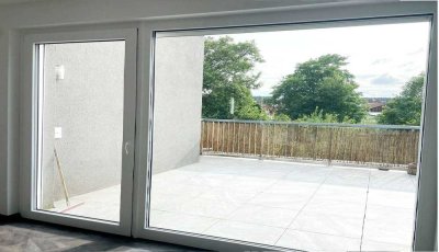 Moderne Penthouse-Wohnung - komplett barrierefrei - zentrale/ruhige Lage - Niedrigenergiegebäude