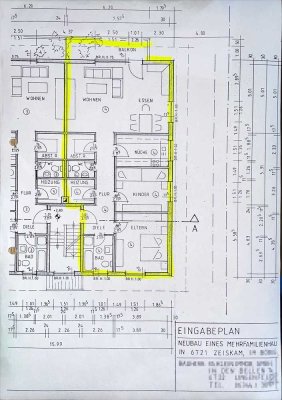 Geräumige 3-Zimmer-Wohnung mit Balkon, Taglicht-Bad und EBK in Zeiskam
