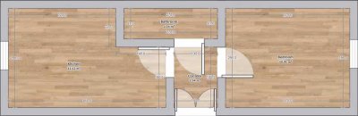 2-Raum-Erdgeschosswohnung in Jena-Ost